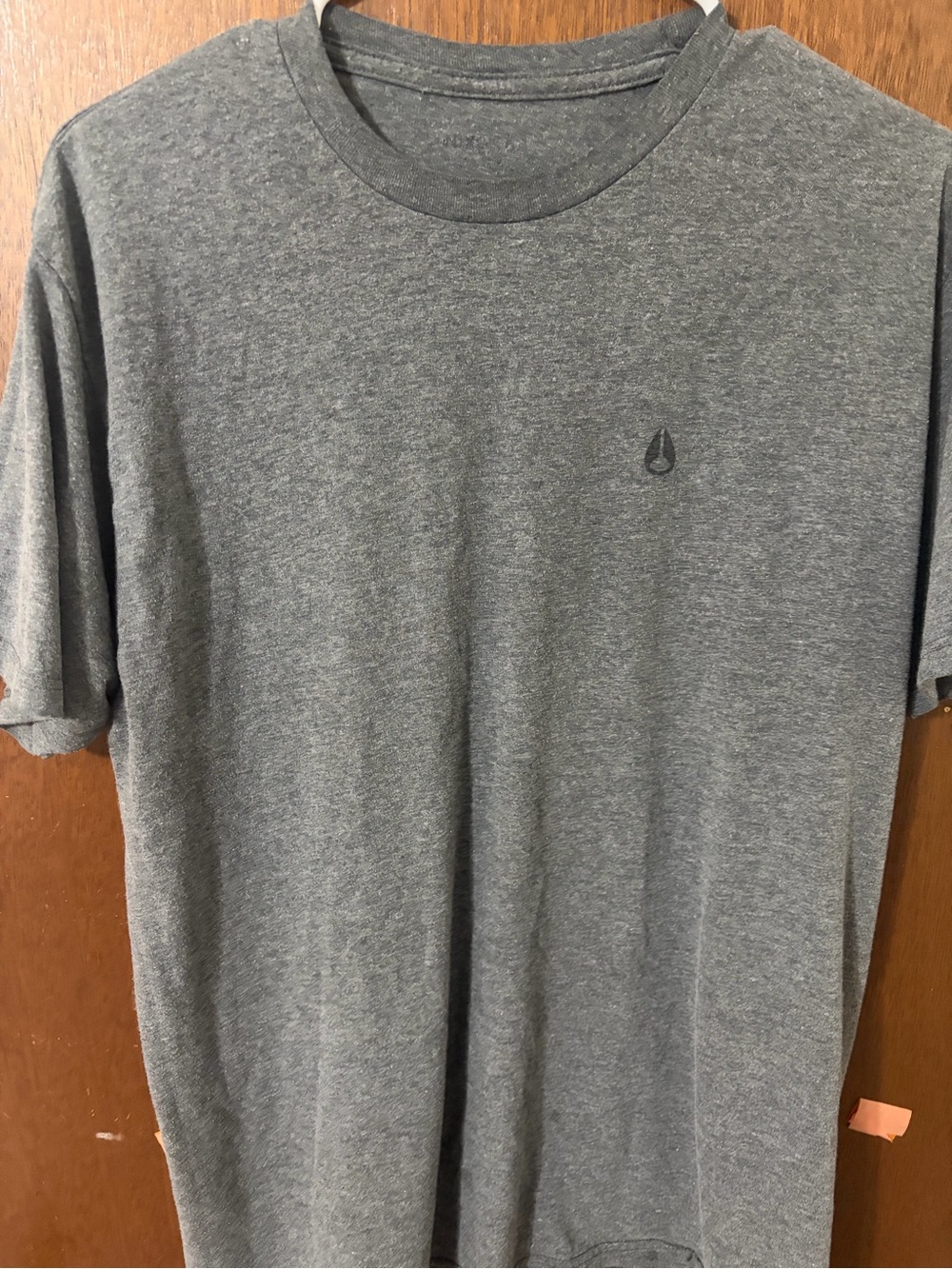 Nixon Gray Short Sleeve Crewneck Tee